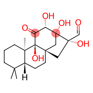 Kauran-17-al, 9,12,13,16-tetrahydroxy-11-oxo-, (12α)-