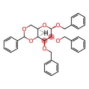 1,2,3-Tri-O-benzyl-4,6-O-benzylidene-b-D-galactopyranose