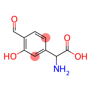 α-Amino-4-formyl-3-hydroxybenzeneacetic acid