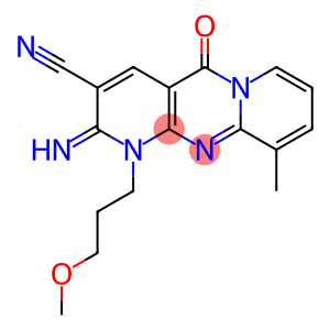 2-imino-1-(3-methoxypropyl)-10-methyl-5-oxo-1,5-dihydro-2H-dipyrido[1,2-a:2,3-d]pyrimidine-3-carbonitrile