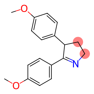 2,3-Bis(p-methoxyphenyl)-1-pyrroline