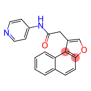Naphtho[2,1-b]furan-1-acetamide, N-4-pyridinyl- (9CI)
