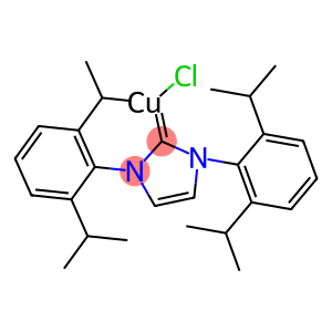 (1,3-Bis(2,6-diisopropylphenyl)-1H-imidazol-3-ium-2-yl) copper chloride