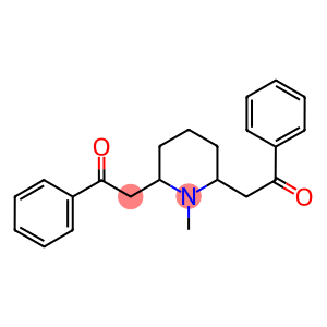 1-Methyl-2,6-bisphenacylpiperidine