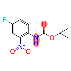 Carbamic acid, N-(4-fluoro-2-nitrophenyl)-, 1,1-dimethylethyl ester