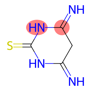 2(1H)-Pyrimidinethione, tetrahydro-4,6-diimino- (8CI)