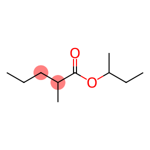2-Methylpentanoic acid 1-methylpropyl ester