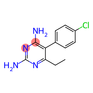 6-乙基-5-(4-氯苯基)-2,4-嘧啶二胺