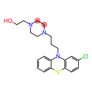 1-(2-Hydroxyethyl)-4-(3-(2-chloro-10-phenothiazinyl)propyl)piperazine