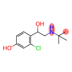 Benzenemethanol, 2-chloro-α-[[(1,1-dimethylethyl)amino]methyl]-4-hydroxy-