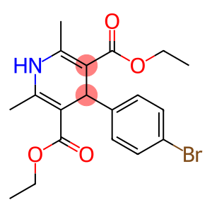 diethyl 4-(4-bromophenyl)-2,6-dimethyl-1,4-dihydropyridine-3,5-dicarboxylate
