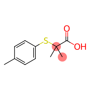 Propanoic acid, 2-Methyl-2-[(4-Methylphenyl)thio]-