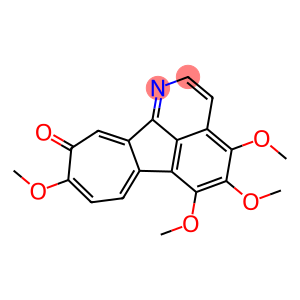 10H-Azuleno[1,2,3-ij]isoquinolin-10-one, 4,5,6,9-tetramethoxy-