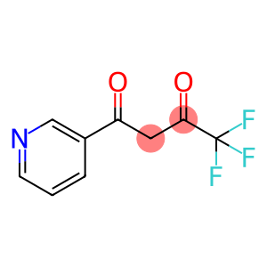 1,3-Butanedione, 4,4,4-trifluoro-1-(3-pyridyl)- (8CI)