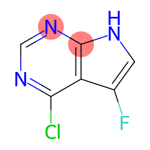 4-Chloro-5-fluoro-7H-pyrrolo[2,3-d]-pyrimidine