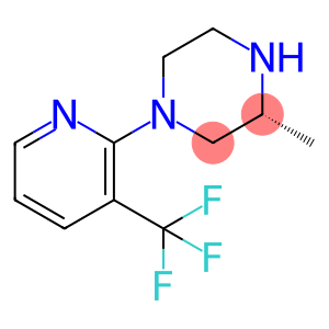 Piperazine, 3-methyl-1-[3-(trifluoromethyl)-2-pyridinyl]-, (3R)-