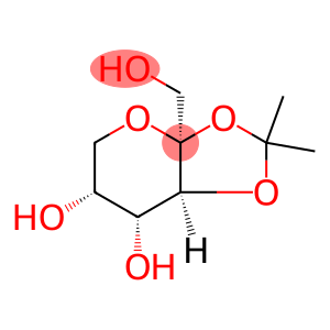 托吡酯杂质2, 3-0-(1-METHYLETHYLIDENE)-Β-D-FRUCTOPYRANOSE