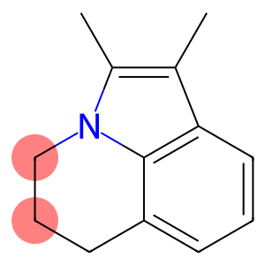 5,6-Dihydro-1,2-dimethyl-4H-pyrrolo[3,2,1-ij]quinoline