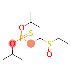 ethylsulfinylmethylsulfanyl-dipropan-2-yloxy-sulfanylidene-phosphorane