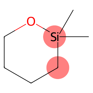 1,1-二甲基-1-硅-2-噁环己烷