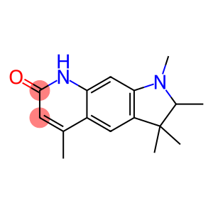 1,2,3,8-tetrahydro-1,2,3,3,5-pentamethyl-7H-pyrrolo[3,2-g]quinolin-7-one