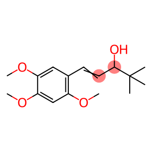 1-(2,4,5-Trimethoxyphenyl)-4,4-dimethyl-1-penten-3-ol