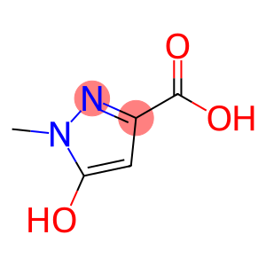 1-甲基-5-羟基吡唑-3-羧酸