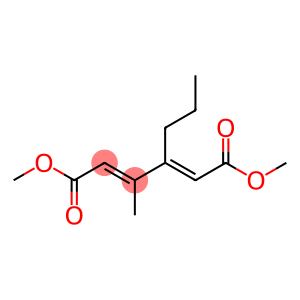 (2E,4E)-3-Methyl-4-propyl-2,4-hexadienedioic acid dimethyl ester