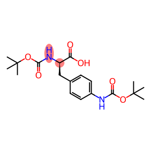 D-Phenylalanine, N-[(1,1-dimethylethoxy)carbonyl]-4-[[(1,1-dimethylethoxy)carbonyl]amino]-
