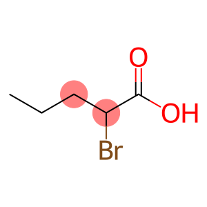 2-bromopentanoic (valeric) acid