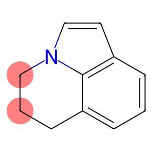 4H-pyrrolo[3,2,1-ij]quinoline, 5,6-dihydro-