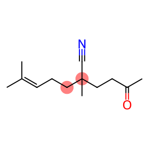 2,6-Dimethyl-2-(3-oxobutyl)-5-heptenenitrile