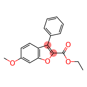 2-Benzofurancarboxylic acid, 6-methoxy-3-phenyl-, ethyl ester