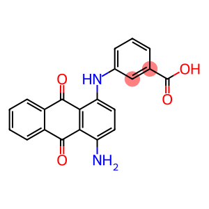 3-[(4-amino-9,10-dihydro-9,10-dioxo-1-anthryl)amino]benzoic acid