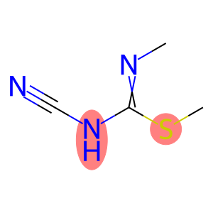 N-CYANO-N-METHYL-1-METHYLSULFANYL-METHANIMIDAMIDE