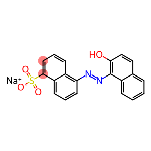 5-[(2Z)-2-(2-oxonaphthalen-1(2H)-ylidene)hydrazino]naphthalene-1-sulfonic acid