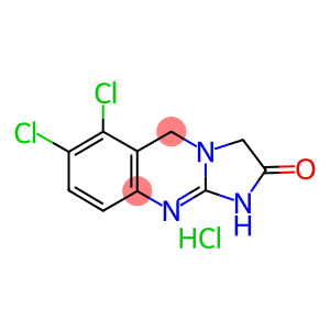 6,7-Dichloro-1,5-dihydroimidazo(2,1-b)-quinazolin-2(3H)-one monohydrochloride