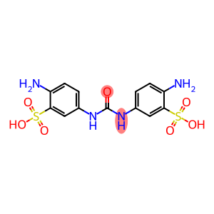 2-amino-5-[(4-amino-3-sulfo-phenyl)carbamoylamino]benzenesulfonic acid