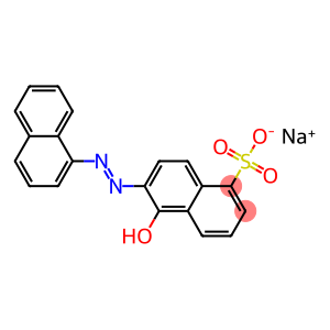 sodium 5-hydroxy-6-(naphthylazo)naphthalenesulphonate