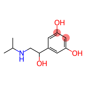 5-(1-hydroxy-2-propan-2-ylamino-ethyl)benzene-1,3-diol