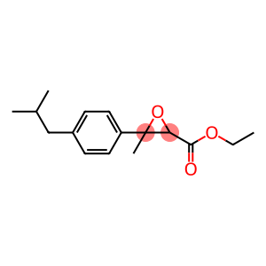 Ethyl 3-(4-isobutylphenyl)-2,3-epoxybutylate