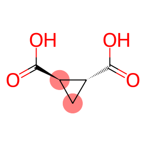 (+|-) trans-1,2-cyclopropane dicarboxylic acid
