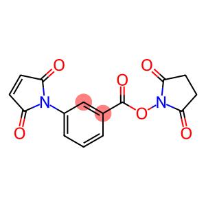 3-(2,5-Dioxo-3-pyrroline-1-yl)benzoic acid succinimidyl ester