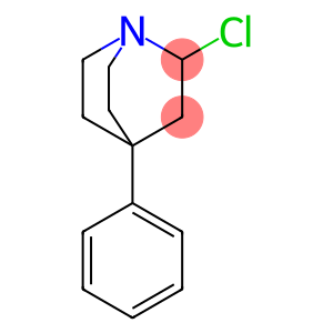 1-Azabicyclo[2.2.2]octane, 2-chloro-4-phenyl-