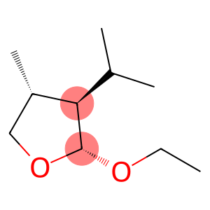 Furan, 2-ethoxytetrahydro-4-methyl-3-(1-methylethyl)-, (2R,3R,4R)-rel- (9CI)