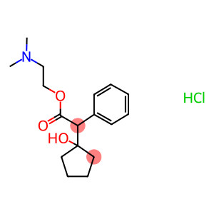 2-dimethylaminoethyl 2-(1-hydroxycyclopentyl)-2-phenyl-ethanoate hydrochloride