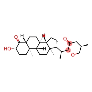 (22R,25R)-22,26-Epoxy-3β-hydroxy-5α-cholestane-4,23-dione