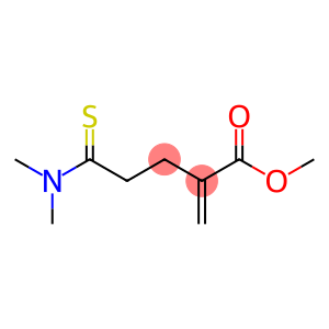 Pentanoic  acid,  5-(dimethylamino)-2-methylene-5-thioxo-,  methyl  ester