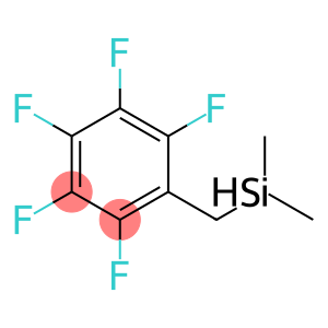 Dimethyl[(pentafluorophenyl)methyl]silane