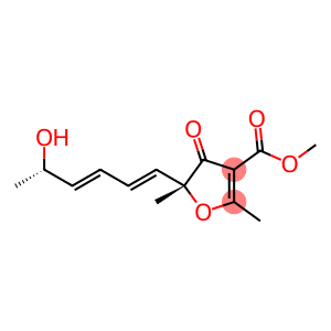 3-Acetyl-5-(5-hydroxy-1,3-hexadienyl)-4-methoxy-5-methylfuran-2(5H)-one